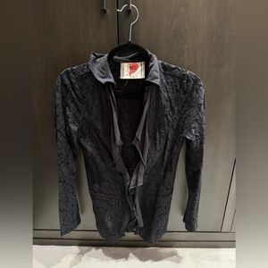Free People Lace Blazer